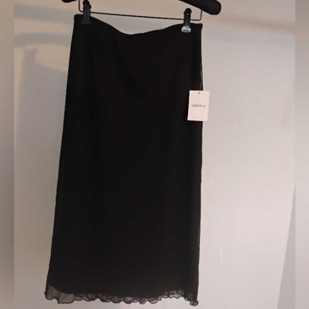 Nwt Elegant Black Skirt by Forever 21